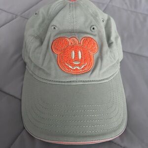 Walt Disney world Mickey pumpkin baseball cap